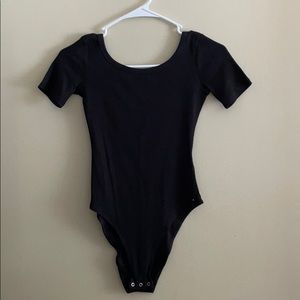 H&M Black Body Suit